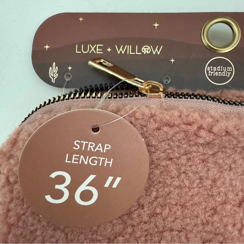NWT | Sherpa Fanny Pack Bundle | Steve Madden + Luxe & Willow - Picture 5 of 13
